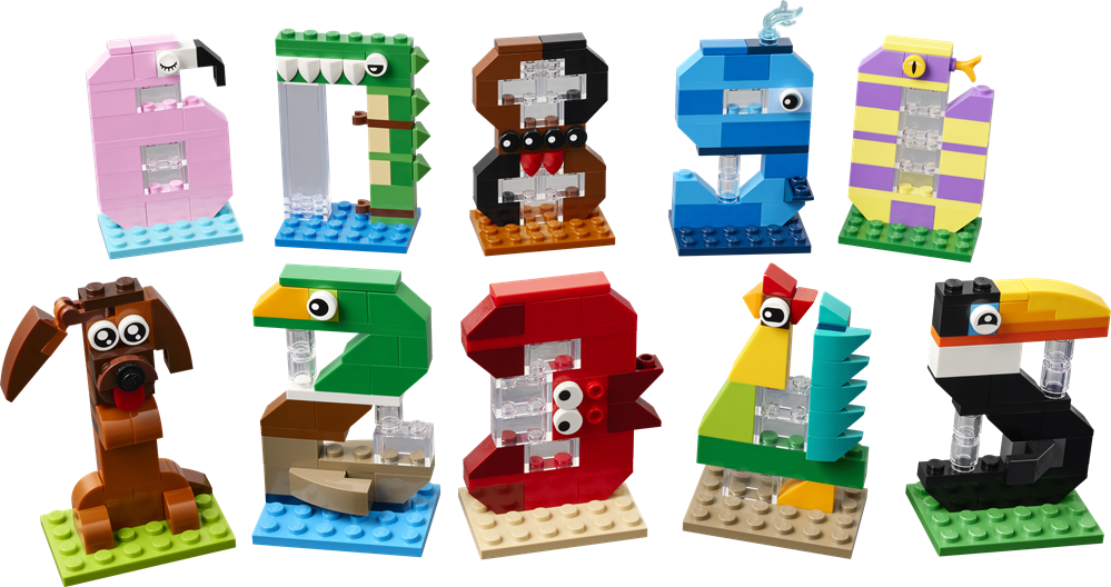 LEGO ICONIC NUMERI DEL COMPLEANNO 40807
