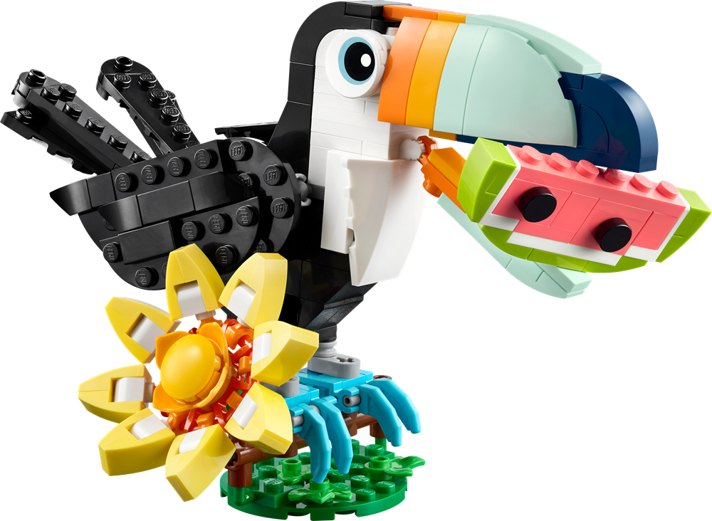 LEGO LEGO CREATOR ANIMALI SELVATICI: TUCANO TROPICALE 31173