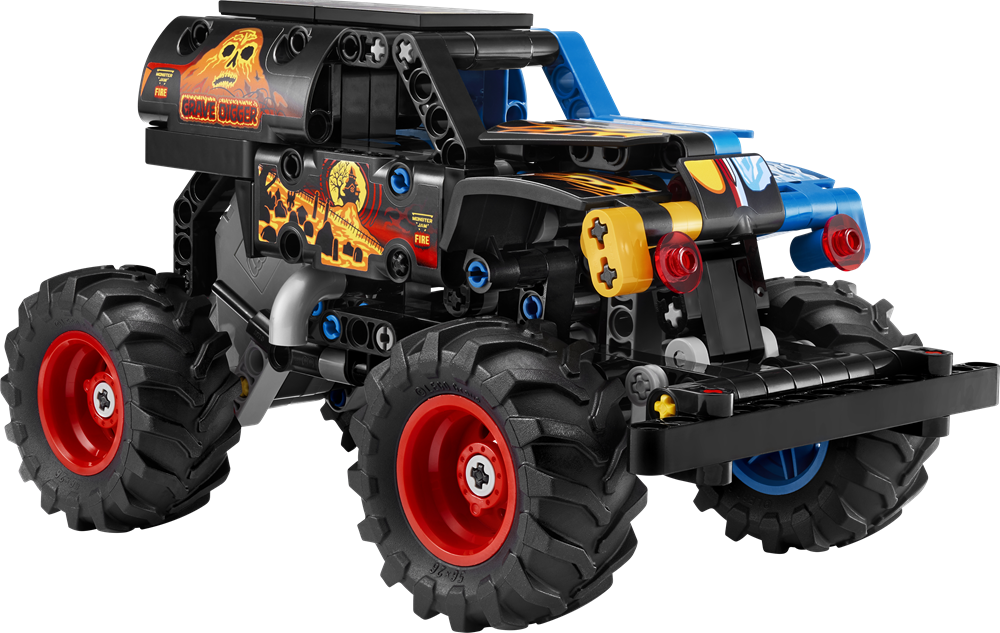 LEGO TECHNIC MONSTER JAM™ GRAVE DIGGER™ FUOCO E GHIACCIO 42219