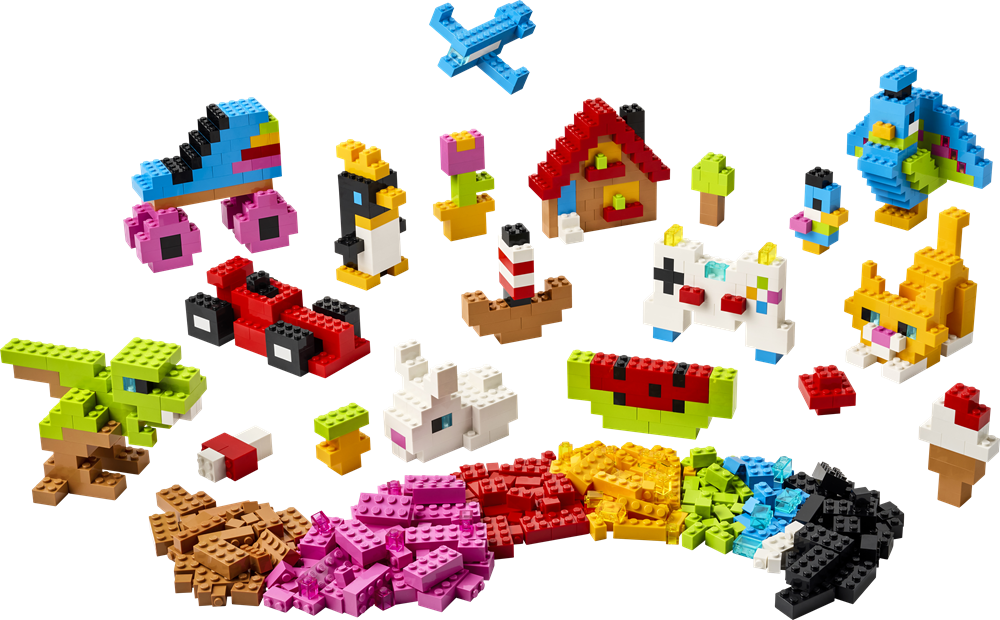 LEGO CLASSIC MATTONCINI COLORATI CREATIVI 11045