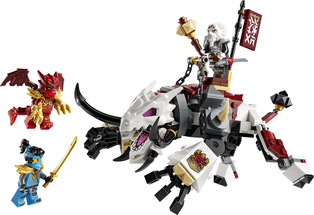 LEGO NINJAGO ZILVAR E GRIMTAK LA BESTIA DRAGO 71863