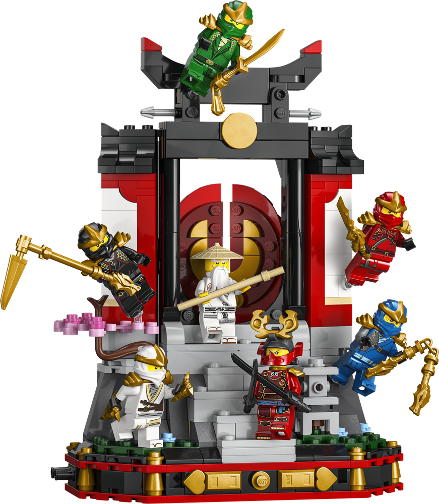 LEGO NINJAGO DISPLAY PERSONAGGI NINJA – 15° ANNIVERSARIO 71866