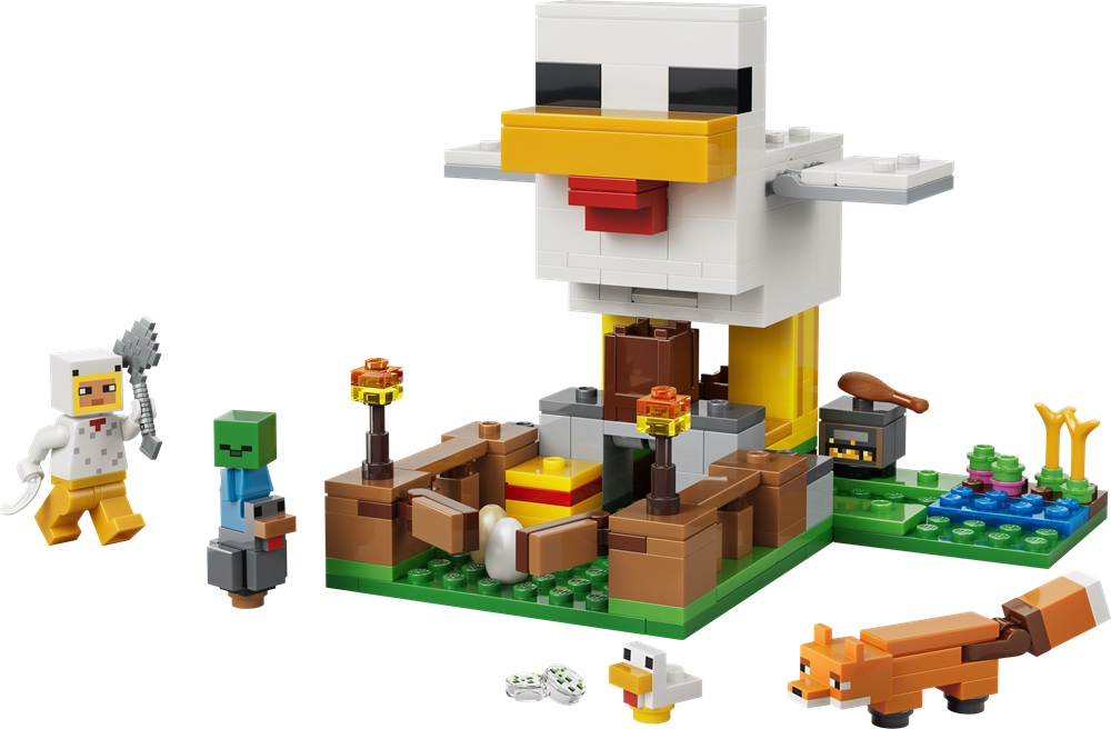 LEGO MINECRAFT FATTORIA DI GALLINE 21585