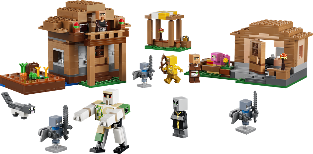 LEGO MINECRAFT ATTACCO AL VILLAGGIO DELL’EVOCATORE 21596