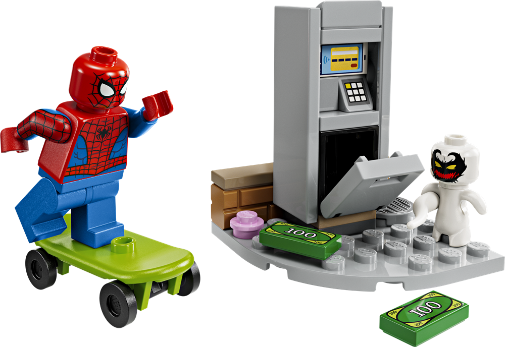 LEGO SUPER HEROES RAPINA: SPIDER-MAN CONTRO ANTI-VENOM 30725