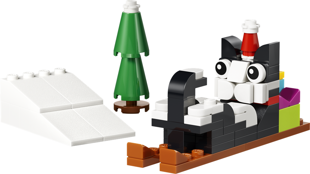 LEGO CREATOR AVVENTURA SULLA NEVE DI CLAUS IL GATTO 30718