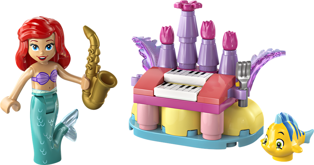 LEGO DISNEY PRINCESS DIVERTIMENTO MUSICALE PER IL COMPLEANNO DI ARIEL E FLOUNDER 30720