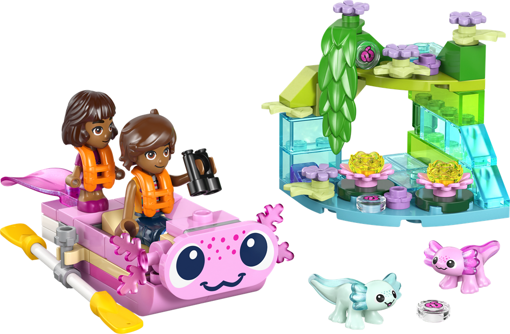 LEGO LEGO FRIENDS BARCA D’AVVENTURA AXOLOTL 42681