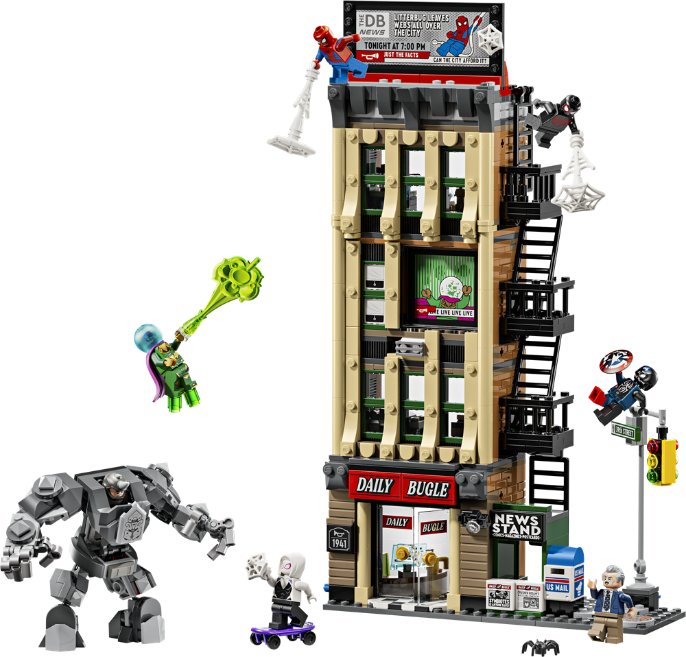 LEGO SUPER HEROES SPIDER-MAN VS. MYSTERIO: IL DAILY BUGLE 76342