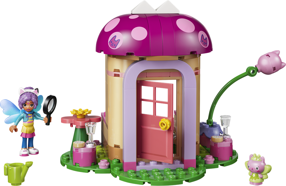 LEGO GABBY'S DOLLHOUSE LA CASA IN GIARDINO DI GATTINA FATINA 11212