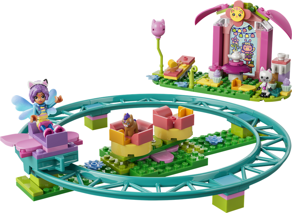LEGO GABBY'S DOLLHOUSE MONTAGNE RUSSE FATATE E TEA PARTY 11214