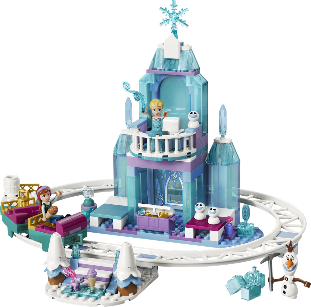 LEGO DISNEY PRINCESS CASTELLO DI GHIACCIO DI ELSA E AVVENTURA SULLA NEVE 43281