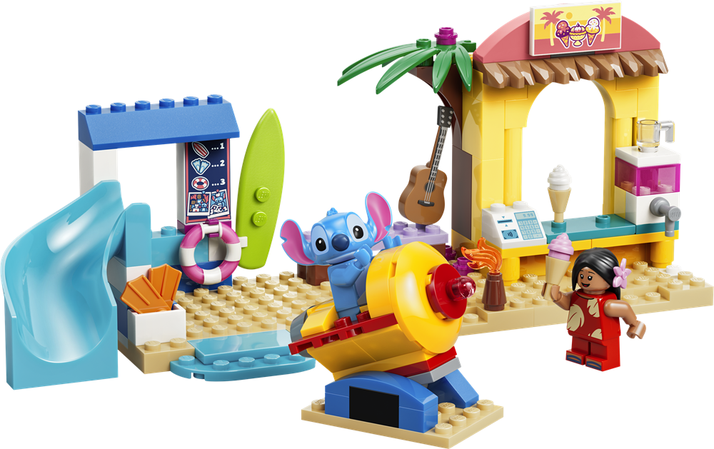 LEGO DISNEY™ DIVERTIMENTO IN SPIAGGIA CON LILO E STITCH 43280