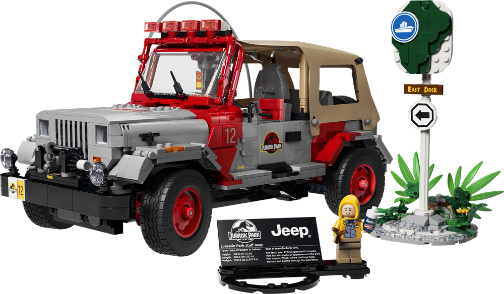 LEGO JURASSIC WORLD JURASSIC PARK JEEP® WRANGLER 77984