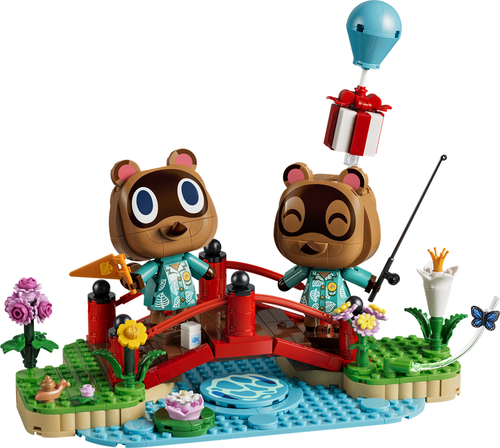 LEGO ANIMAL CROSSING UNA GIORNATA ALL'ARIA APERTA PER MIRCO E MARCO 77059