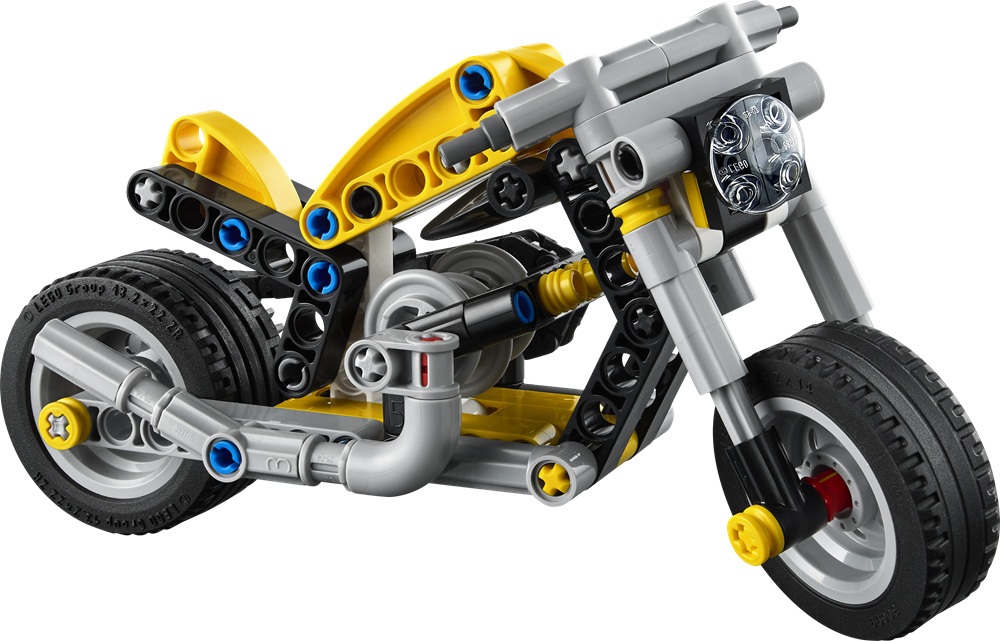 LEGO TECHNIC MOTO GIALLA 42225
