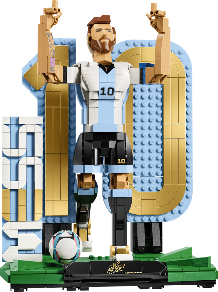 LEGO EDITIONS FOOTBALL LIONEL MESSI – SOCCER LEGEND 43015