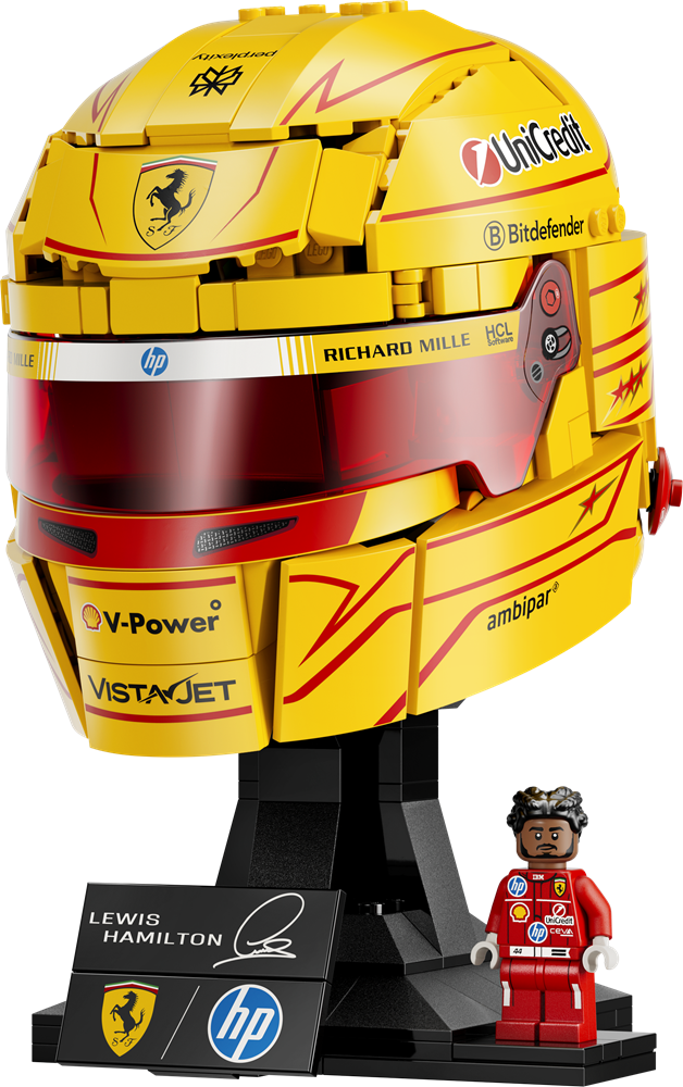LEGO EDITIONS FORMULA 1 CASCO DI LEWIS HAMILTON SCUDERIA FERRARI HP 43022
