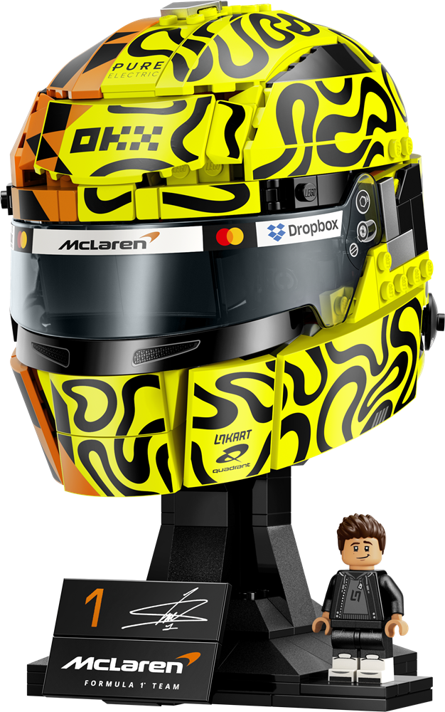 LEGO EDITIONS CASCO DI LANDO NORRIS MCLAREN MASTERCARD F1 TEAM 43023