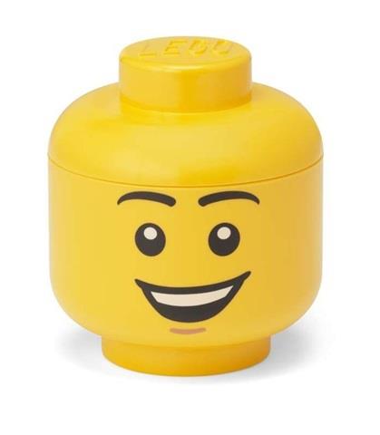 LEGO STORAGE HEAD MINI XS HAPPY BOY