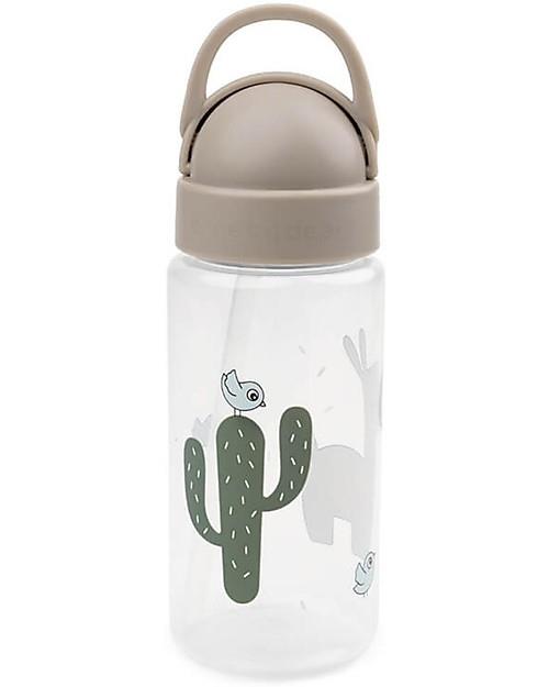 DONE BY DEER BORRACCIA ANTIGOCCIA CON CANNUCCIA - LALEE - SABBIA 350 ML DONE BY DEER BORRACCIA ANTIGOCCIA CON CANNUCCIA - LALEE - SABBIA 350 ML