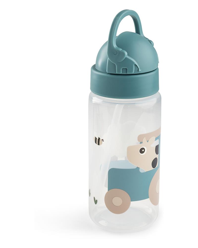 DONE BY DEER BORRACCIA 350 ML TINY FARM BLU CON CANNUCCIA A SCOMPARSA DONE BY DEER BORRACCIA 350 ML TINY FARM BLU CON CANNUCCIA A SCOMPARSA