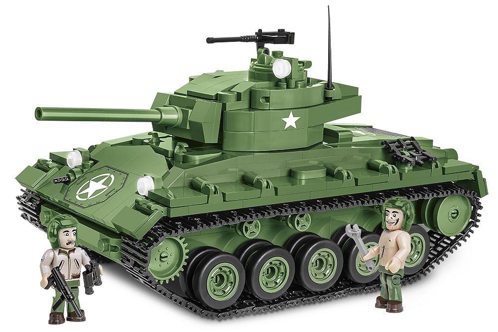 COBI HISTORICAL COLLECTION M24 CHAFFEE 2543 COBI HISTORICAL COLLECTION M24 CHAFFEE 2543