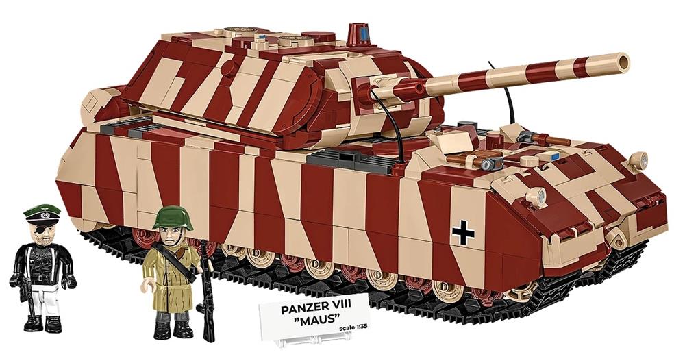 COBI HISTORICAL COLLECTION WWII PANZER VIII MAUS 3138 COBI HISTORICAL COLLECTION WWII PANZER VIII MAUS 3138