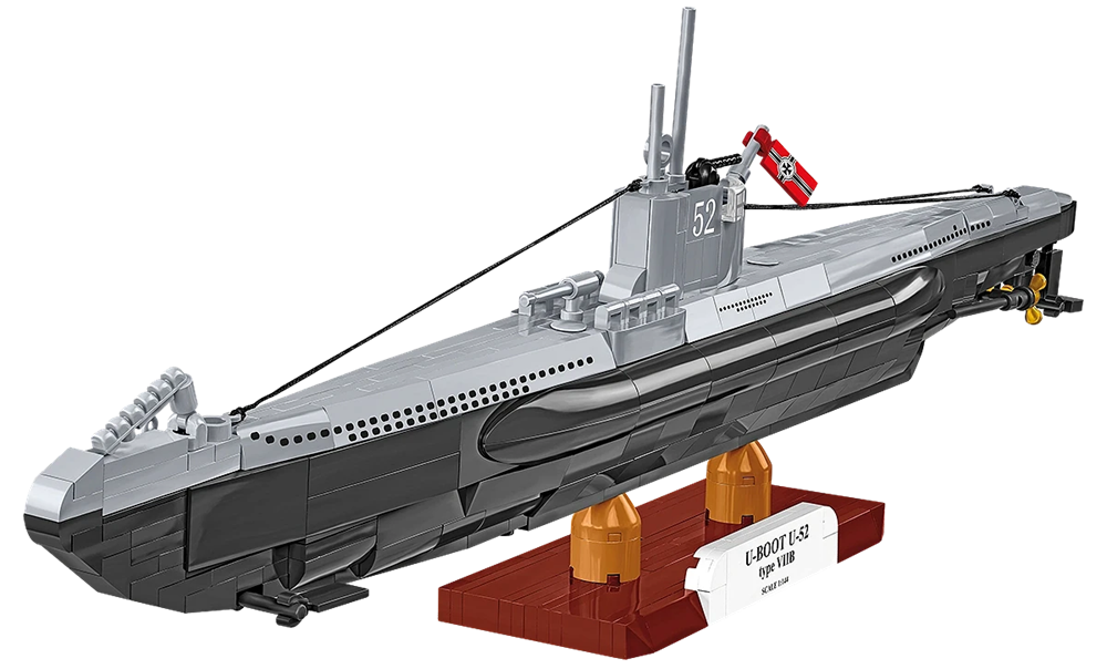 COBI HISTORICAL COLLECION WWII U-BOOT U-52 TIPO VIIB 4852 COBI HISTORICAL COLLECION WWII U-BOOT U-52 TIPO VIIB 4852