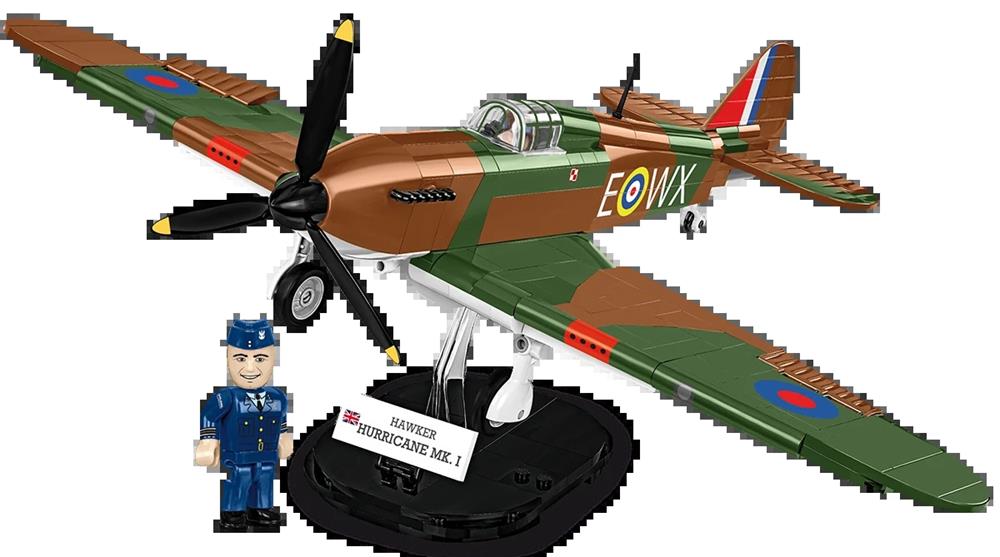 COBI HISTORICAL COLLECTION WWII HAWKER HURRICANE NO 302 SQN RAF 5762 COBI HISTORICAL COLLECTION WWII HAWKER HURRICANE NO 302 SQN RAF 5762