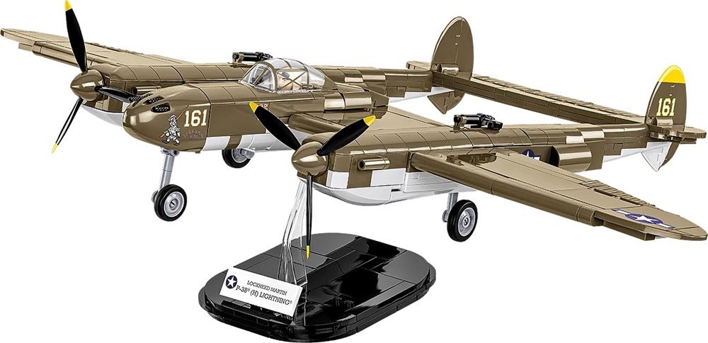 COBI HISTORICAL COLLECTION WWII LOCKHEED P-38H LIGHTNING 5763 COBI HISTORICAL COLLECTION WWII LOCKHEED P-38H LIGHTNING 5763