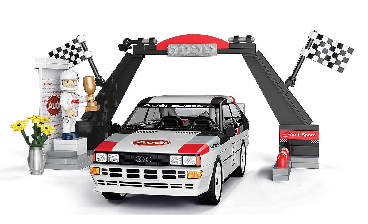 COBI CARS AUDI QUATTRO GROUP 4 (1981) 24666 COBI CARS AUDI QUATTRO GROUP 4 (1981) 24666