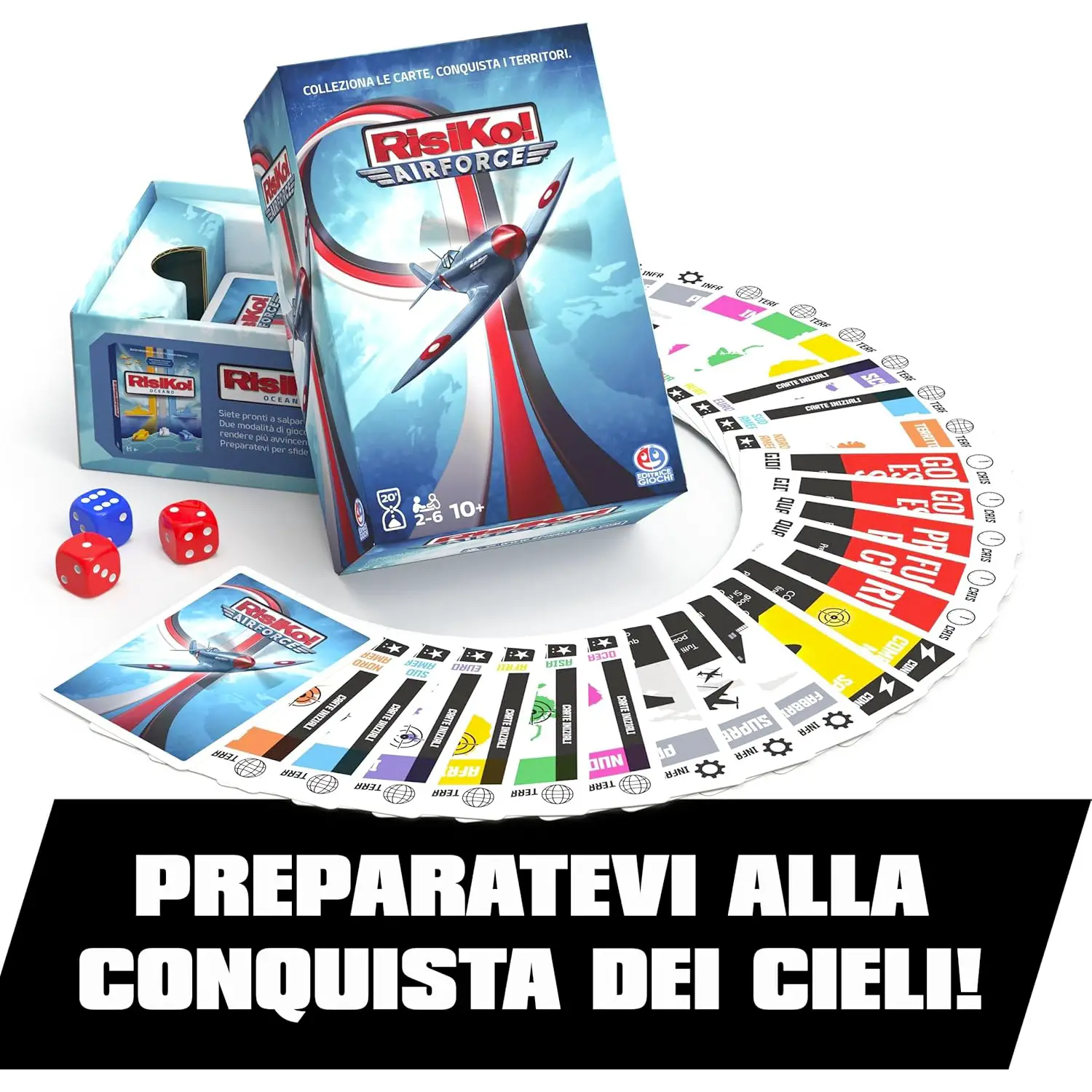 EDITRICE GIOCHI RISIKO! AIRFORCE 6074833 EDITRICE GIOCHI RISIKO! AIRFORCE 6074833