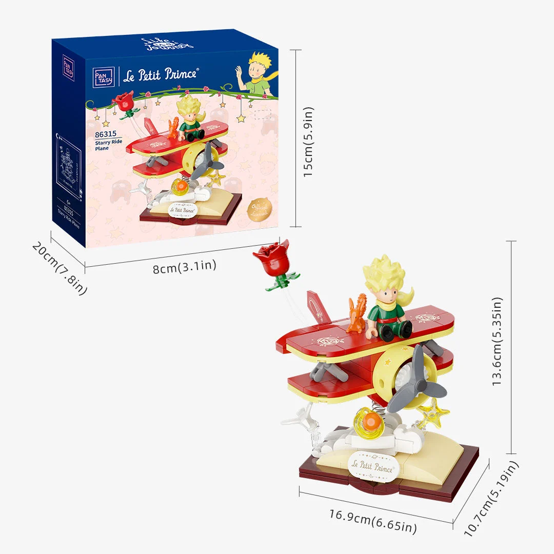PANTASY SET DI MATTONCINI LE PETIT PRINCE - VIAGGIO STELLATO - AEREO PAN86315