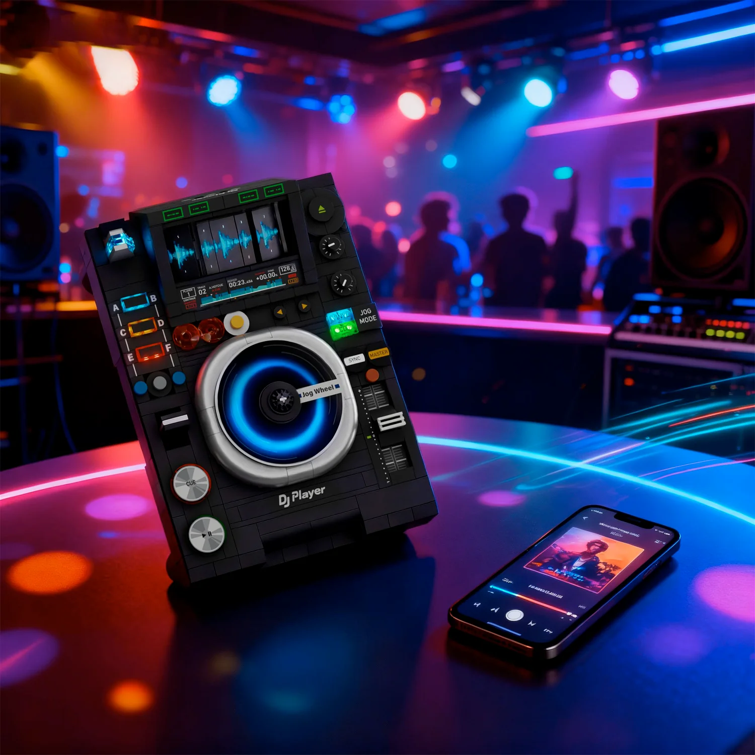 PANTASY SET DI MATTONCINI RETRÒ - CONSOLE DJ PAN85037 PANTASY SET DI MATTONCINI RETRÒ - CONSOLE DJ PAN85037