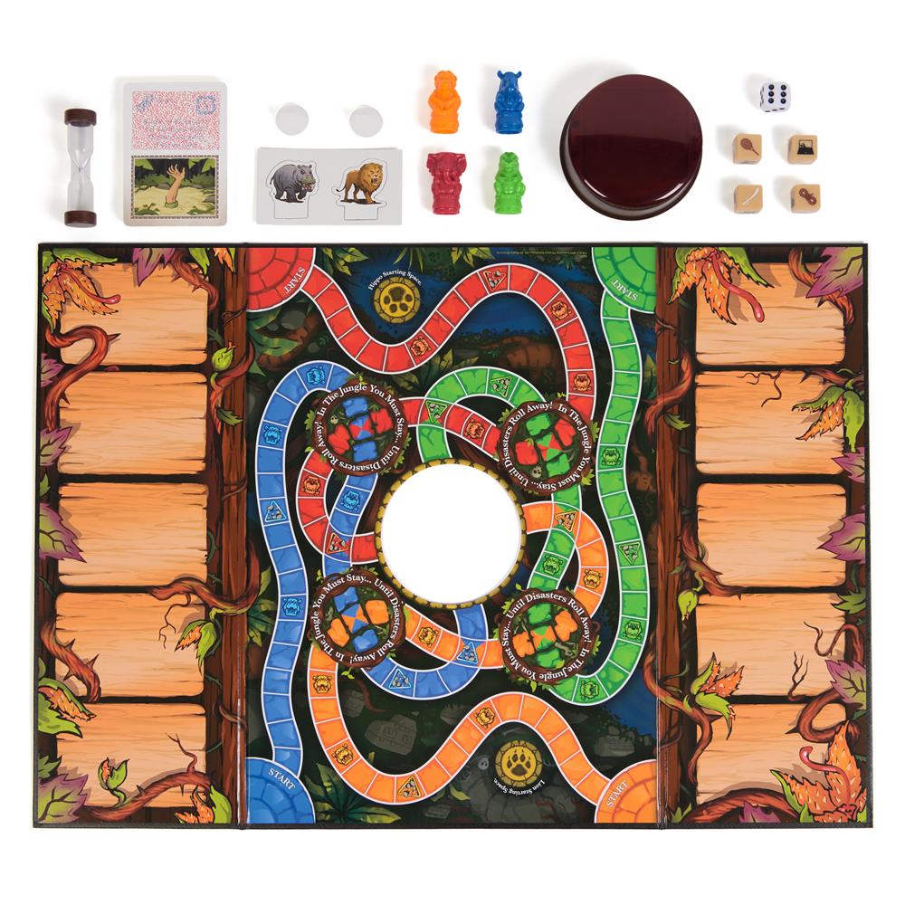 SPIN MASTER JUMANJI, IL GIOCO IN LEGNO 6062356 SPIN MASTER JUMANJI, IL GIOCO IN LEGNO 6062356