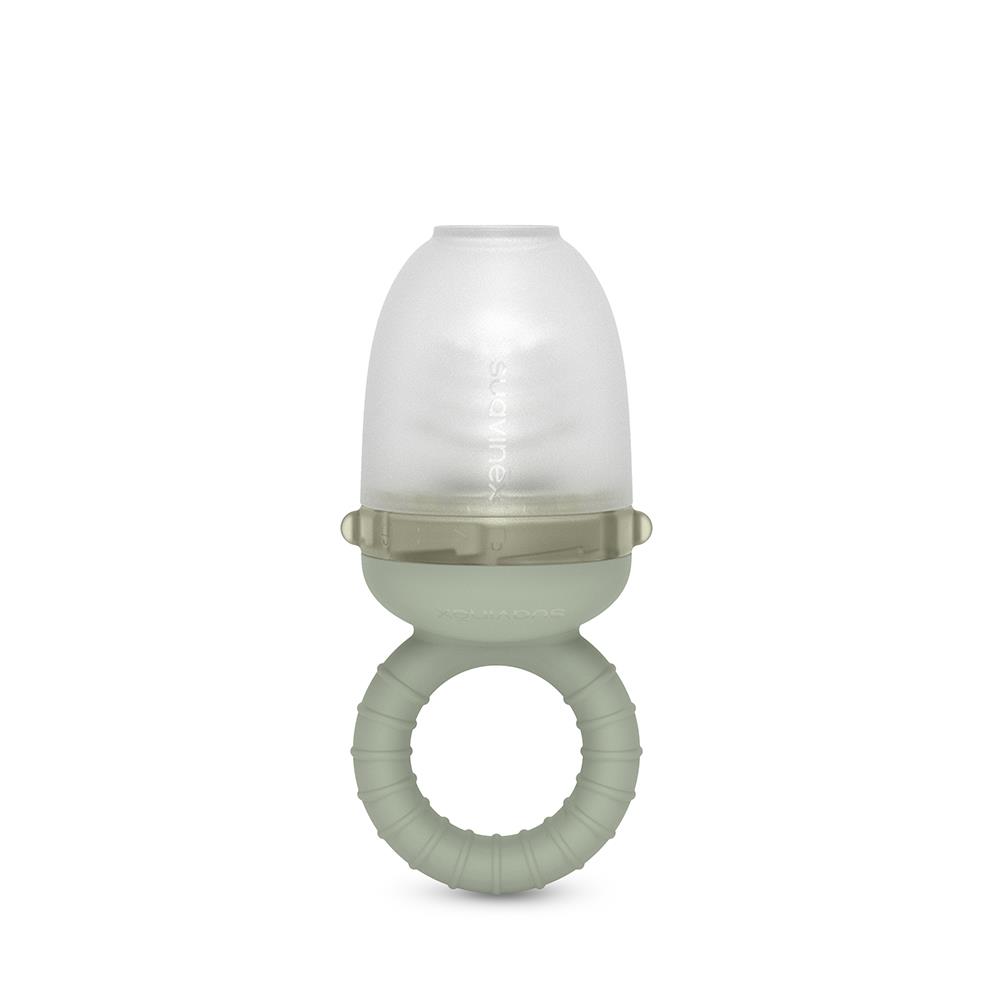 CIUCCIO ANTISOFFOCO PER SVEZZAMENTO 2 IN 1 COLOR VERDE