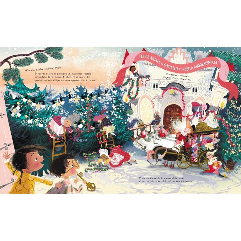 SASSI EDITORE PICTURE BOOK - UN FELICE NATALE AL CASTELLO DELLA BELLA ADDORMENTATA