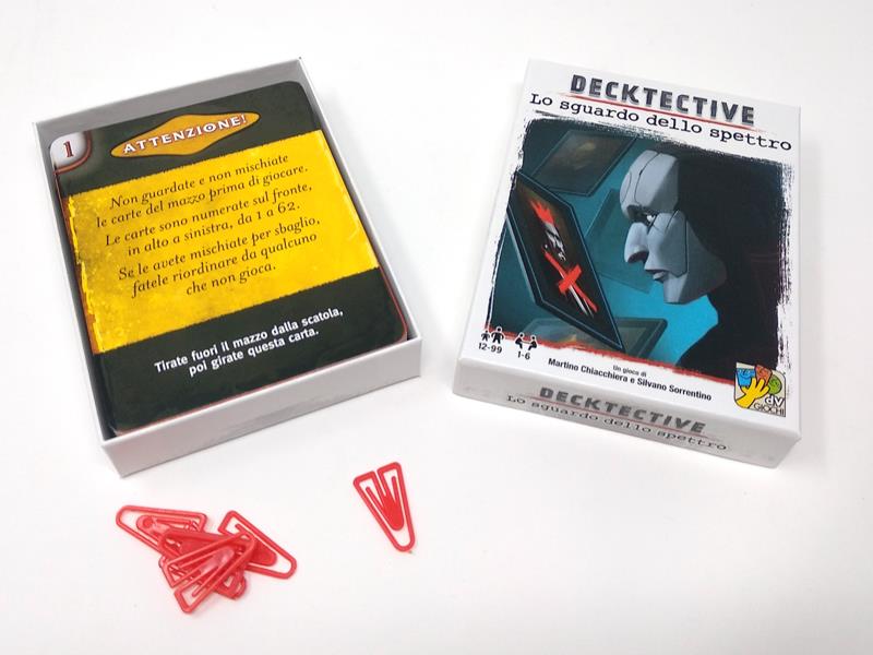 DAVINCI GIOCHI DECKTECTIVE - LO SGUARDO DELLO SPETTRO DVG5719