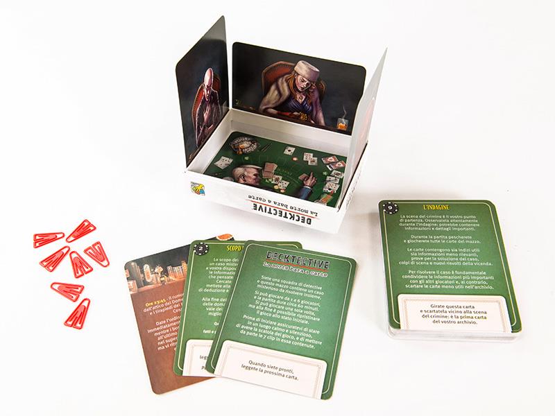 DAVINCI GIOCHI DECKTECTIVE - LA MORTE BARA A CARTE DVG5742