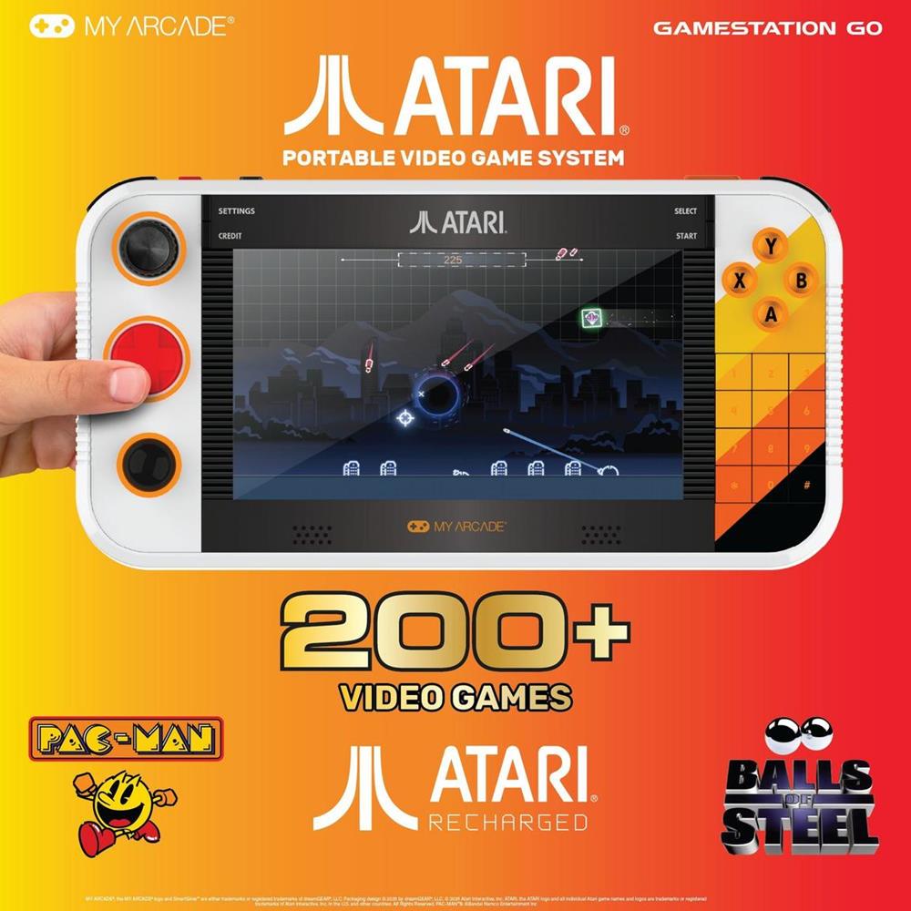 MY ARCADE ATARI&reg; GAMESTATION GO 7189