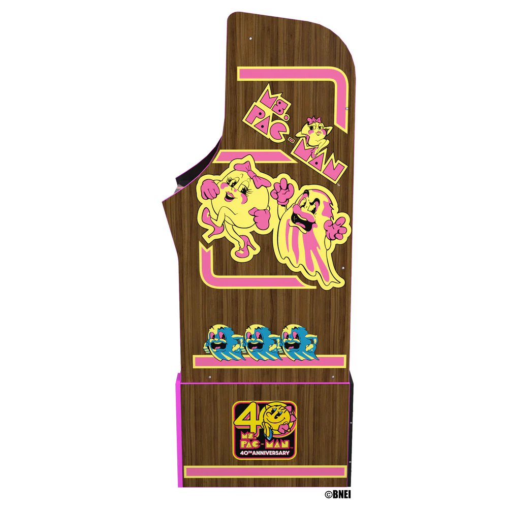 ARCADE1UP MS. PAC-MAN 40TH ANNIVERSARY ARCADE MACHINE MSP-A-20682 ARCADE1UP MS. PAC-MAN 40TH ANNIVERSARY ARCADE MACHINE MSP-A-20682