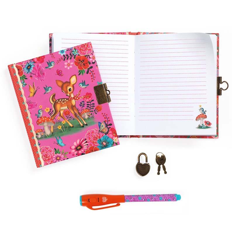 DJECO FIONA LITTLE SECRET NOTEBOOK - MAGIC PEN DD03651
