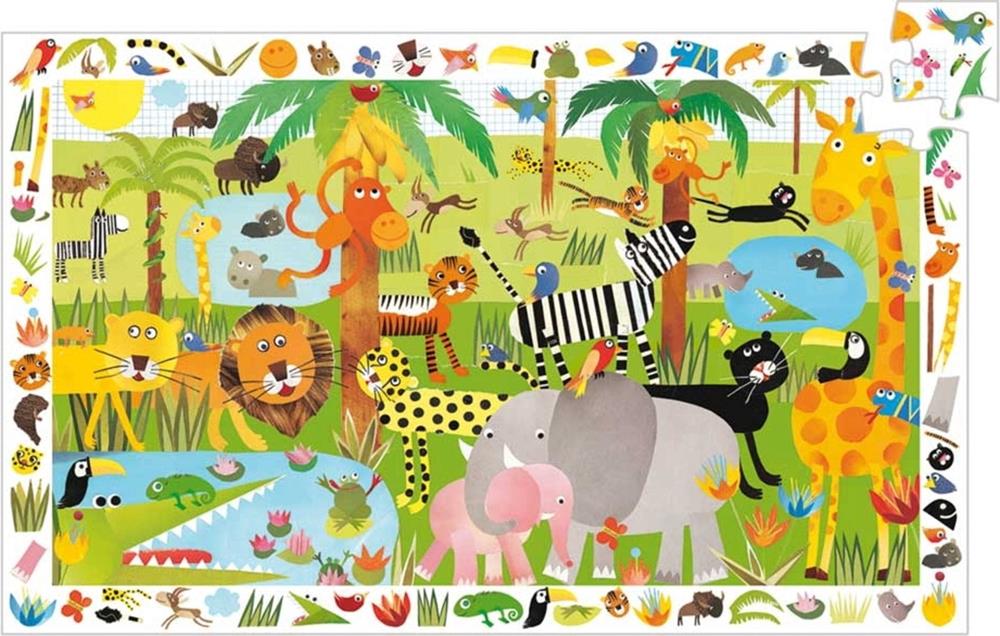 DJECO JUNGLE - 35 PCS DJ07590