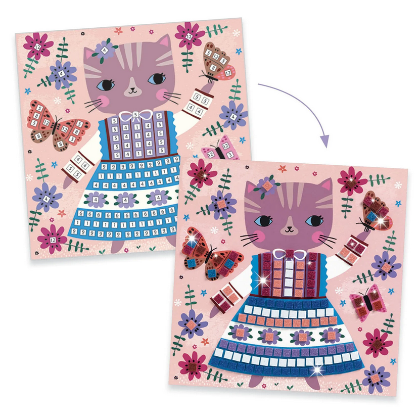 DJECO LOVELY PETS - MOSAICO DJ09425