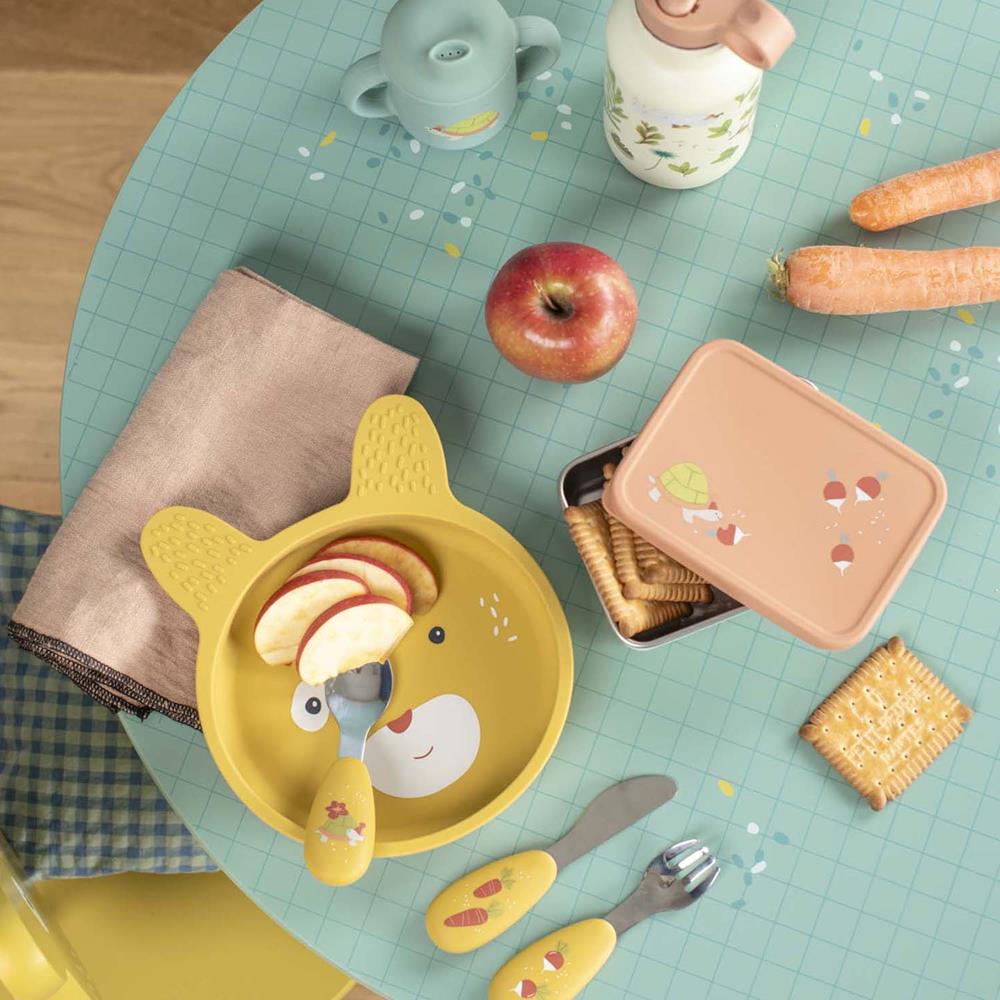 MOULIN ROTY SET TRIS POSATE TROIS PETITS LAPINS 678232