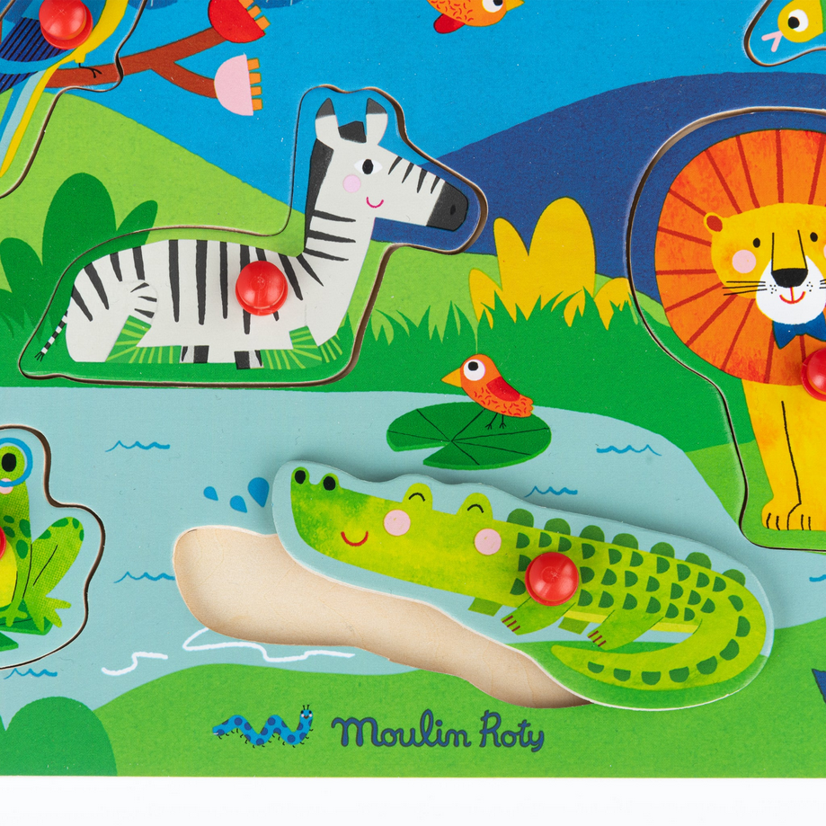MOULIN ROTY PUZZLE SONORO IN LEGNO - LES TOUPITIS 679106