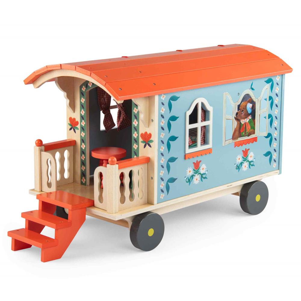 MOULIN ROTY LA GRANDE ROULOTTE IN LEGNO - MINOUCHKAS 681100