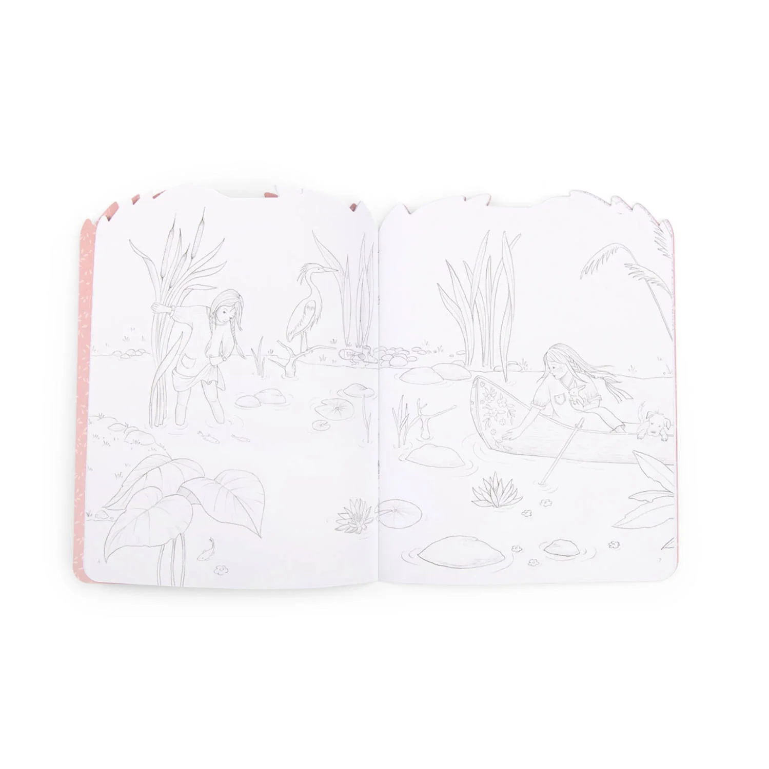 MOULIN ROTY QUADERNO DA COLORARE CON 230 ADESIVI LES ROSALIES (IMB.6) 710185