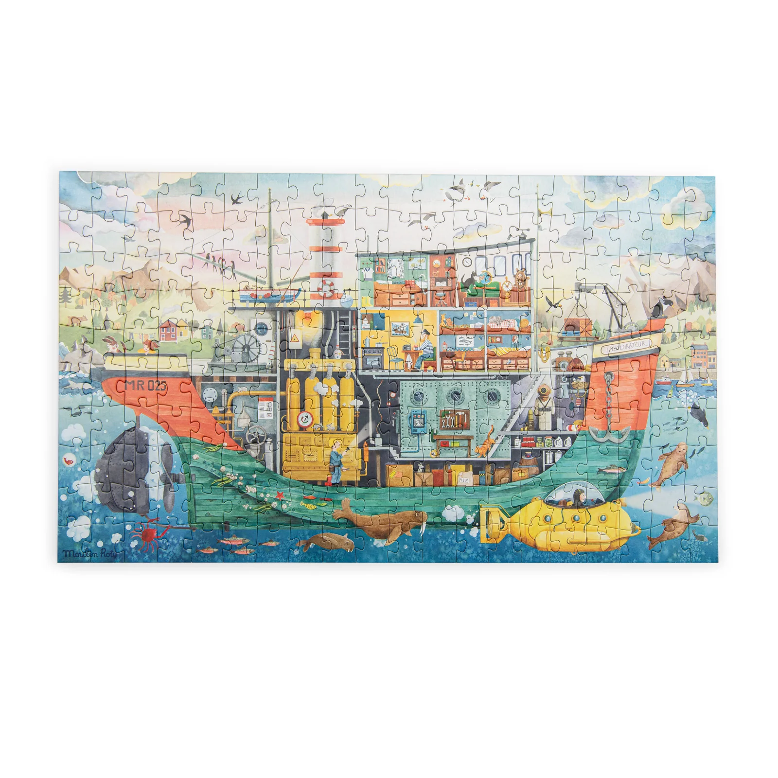 MOULIN ROTY PUZZLE LE JARDIN DU MOULIN 712446